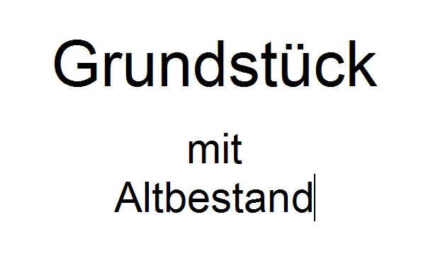 Bild zum Angebot eines Grundst�cks mit Altbestand